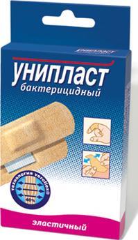 Пластырь бактерицидный Унипласт эластичный 1,9х7,2см N20