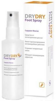 Драй драй/Dry dry foot спрей д/ног от обильного потовыделения 100мл