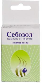 Себозол шампунь от перхоти 5мл N5