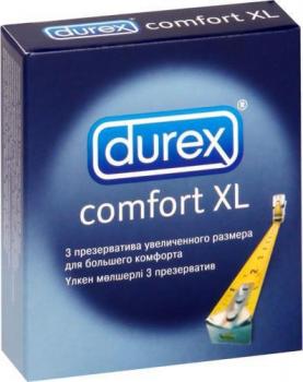 Презервативы Дюрекс/Durex комфорт xxl увеличенный размер N3