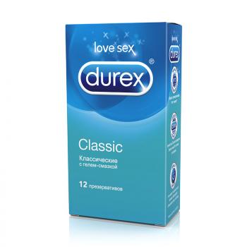 Презервативы Дюрекс/Durex классик N12