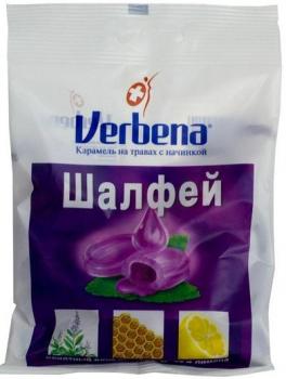 Карамель лечебная Вербена шалфей 60г