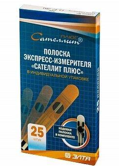 Сателлит плюс ПКГЭ-02,4 тест-полоски д/глюкометра N25