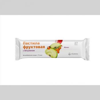 Витатека пастила фруктовая яблочная 27г