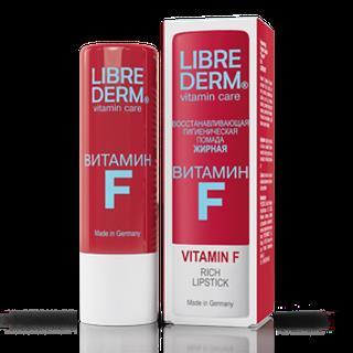 Либридерм витамин Ф помада гигиеническая жирная восстанавливающая 4г
