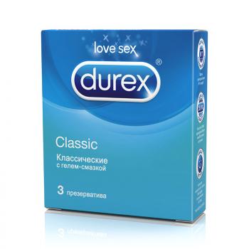 Презервативы Дюрекс/Durex классик N3