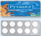 Рутацид таб. жев. 500мг N20