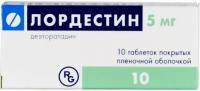 Лордестин таб. п.п.о. 5мг N10