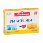 Рыбий жир капс. 0,37г N100