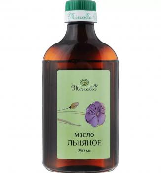 Масло льняное мирролла 250мл