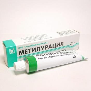 Метилурацил мазь 10% 25г N1