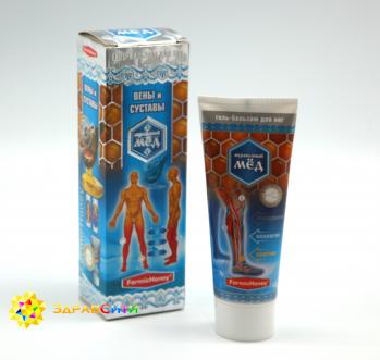 Муравьиный мед гель-бальзам д/ног с хондролоном 70г