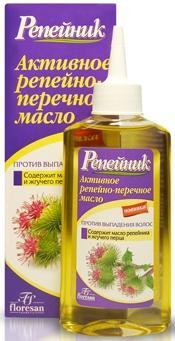 Репейник масло репейно-перечное п/выпадения волос 100мл (82)