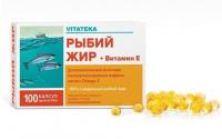 Витатека рыбий жир капс. вит Е 0,37г N100