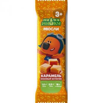 Ми-ми-мишки батончик-мюсли злаковый карамель 24г (НДС 10%)