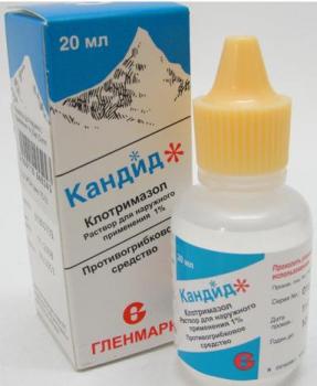 Кандид р-р наруж. 1% 20мл