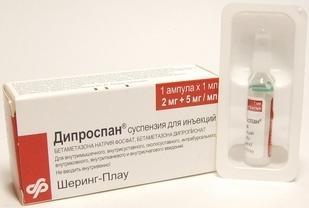 Дипроспан сусп. д/ин 2мг+5мг/мл 1мл N1