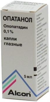 Опатанол капли гл. 0,1% 5мл N1