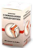 Глюкозамин-хондроитиновый комплекс капс. N60