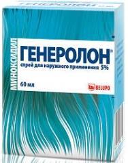 Генеролон спрей наружн. 5% 60мл N1