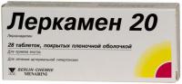 Леркамен 20 таб. п.п.о. N28