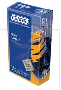Презервативы Контекс/Contex экстра лардж xxl увелич размер N12