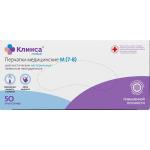 Перчатки смотровые латекс нестер неопудр повыш прочности high risk клинса M N50 (25пар)
