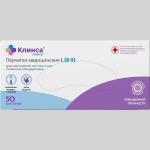 Перчатки смотровые латекс нестер неопудр повыш прочности high risk клинса L N50 (25пар)