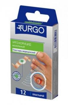 Пластырь мозольный Урго корицид N12