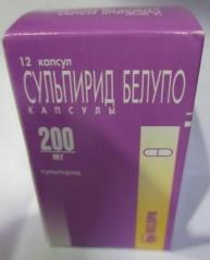 Сульпирид-Белупо капс. 200мг N12