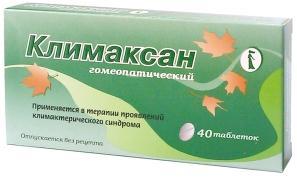 Климаксан таб. гомеопат. N40