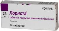 Лориста таб. п.п.о. 25мг N30