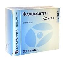 Флуоксетин-Канон капс. 20мг N30