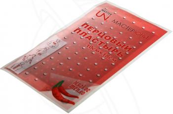 Пластырь перцовый Мастер юни 10х18см перф