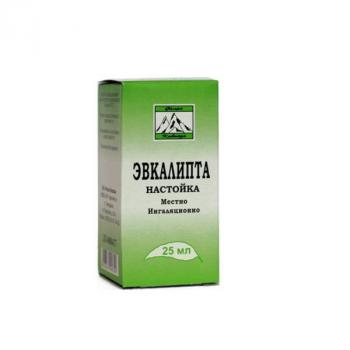 Эвкалипт настойка д/ингаляций и мест прим 25мл N1