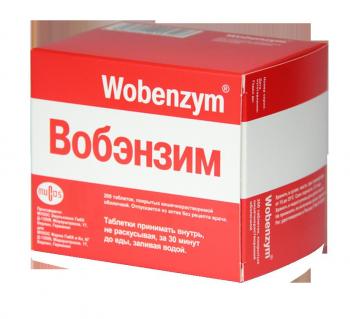 Вобэнзим таб. п.о кш/раств N200