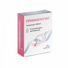 Примафунгин супп. ваг. 100мг N6