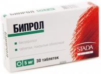 Бипрол таб. п.п.о. 5мг N30