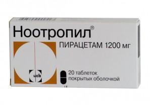 Ноотропил таб. п.о 1200мг N20