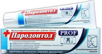 З/паста Пародонтол проф антибактериальная защита 80мл/124г