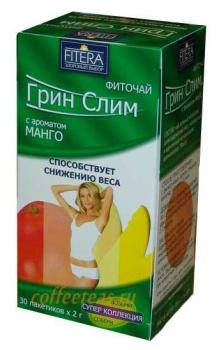Фиточай Грин слим ти манго 2г N30