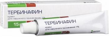 Тербинафин-Вертекс крем д/наруж прим. 1% 15г
