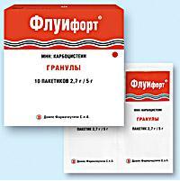 Флуифорт гран. д/сусп. внутр. 2,7г 5г N10