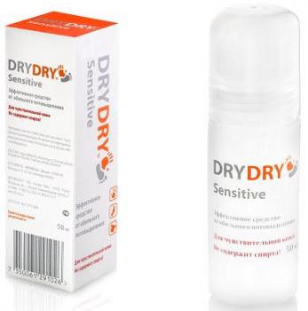 Драй драй/Dry dry sensitive ср-во от обильного потовыделения 50мл