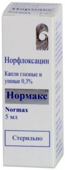 Нормакс капли гл/ушн 0,3% 5мл N1