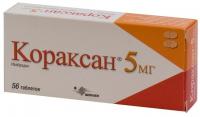 Кораксан таб. п.п.о. 5мг N56