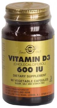 Солгар витамин Д3 600МЕ капс. N60