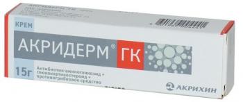 Акридерм ГК крем 15г N1