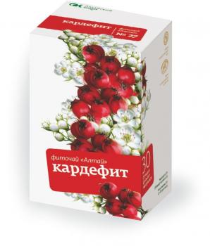 Фиточай Алтай N27 кардефит 2г N20 (боярышник-душица-мята-валериана-ромашка)