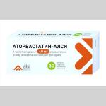 Аторвастатин-Алси таб. п.п.о. 40мг N30